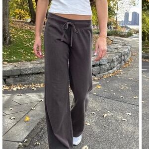Gilly Hicks Dark Gray Track Pants and Sweatshirt Set
